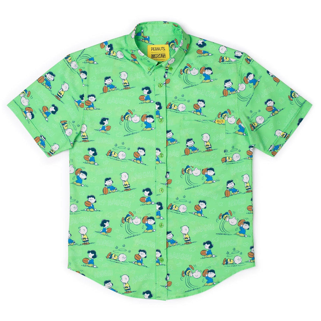 RSVLTS AAUGH! KUNUFLEX Short Sleeve Shirt in Green — detail 6