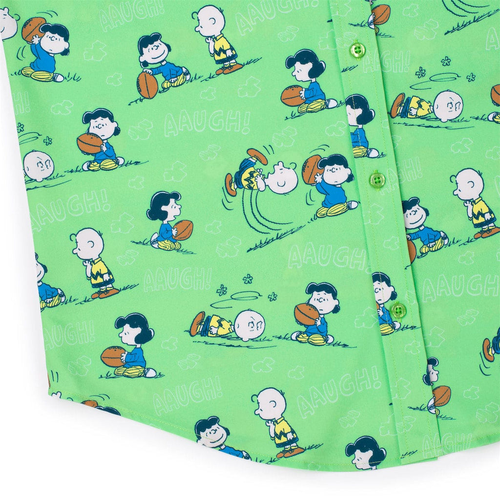 RSVLTS AAUGH! KUNUFLEX Short Sleeve Shirt in Green — detail 8