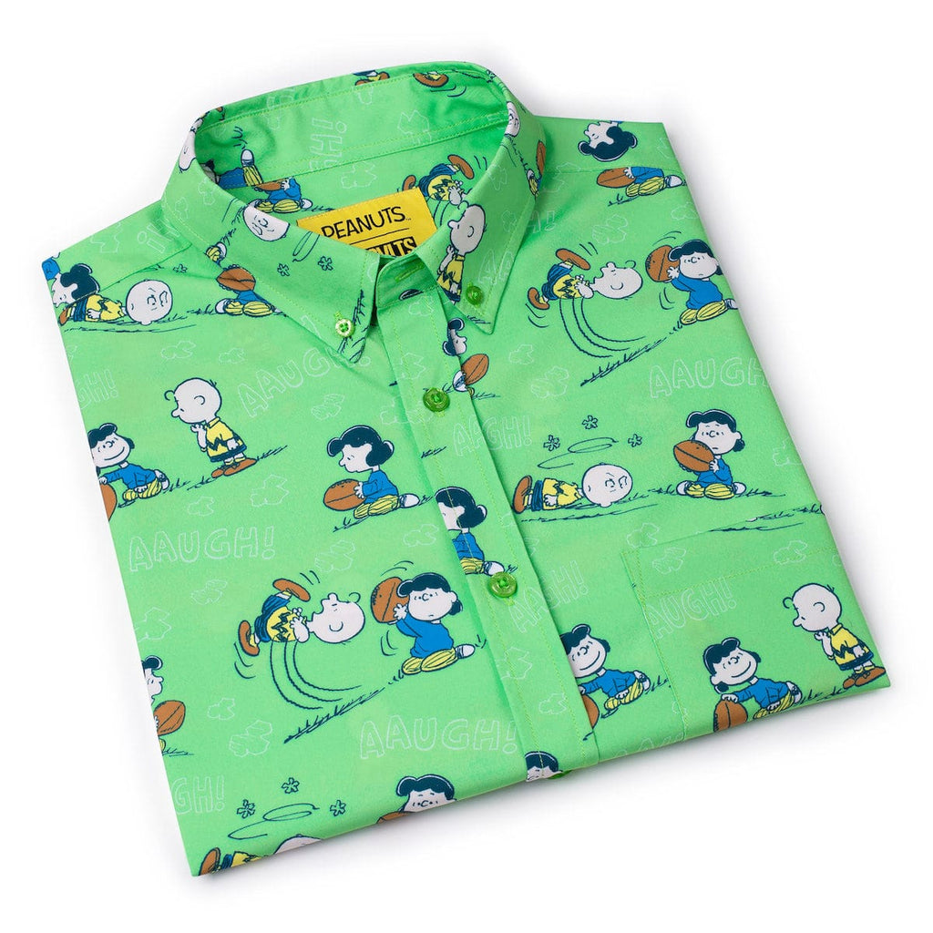 RSVLTS AAUGH! KUNUFLEX Short Sleeve Shirt in Green — detail 9