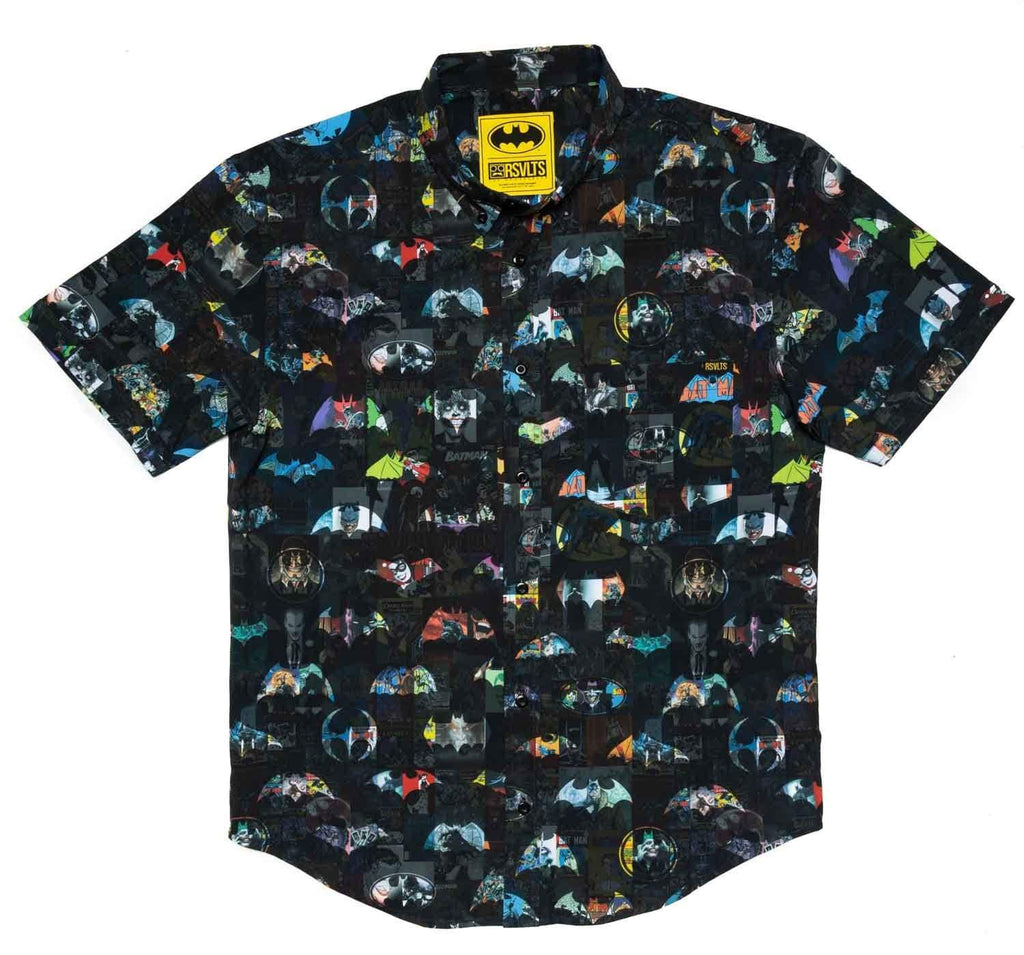 RSVLTS Age of the Bat KUNUFLEX Short Sleeve Shirt in Black — detail 2