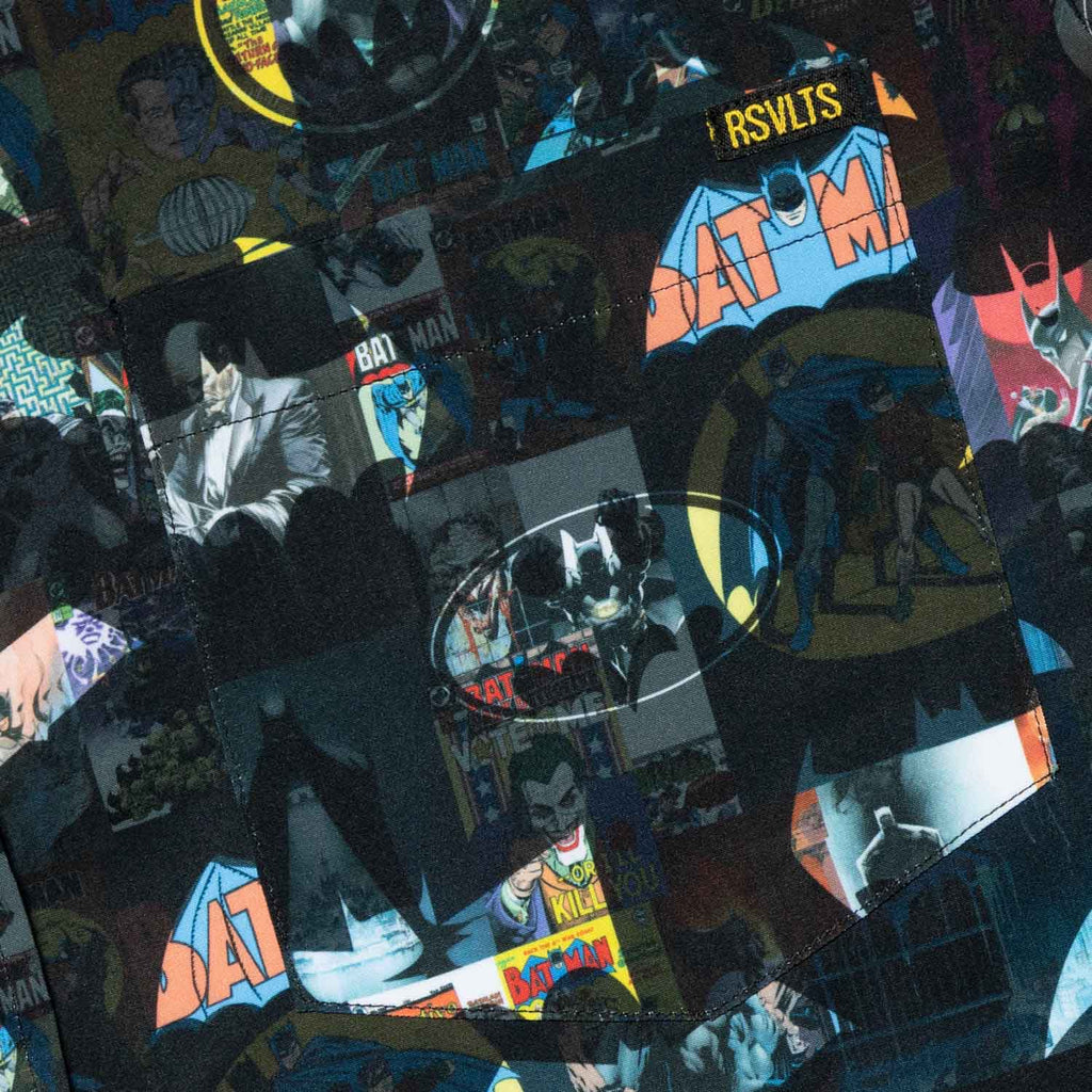 RSVLTS Age of the Bat KUNUFLEX Short Sleeve Shirt in Black — detail 3