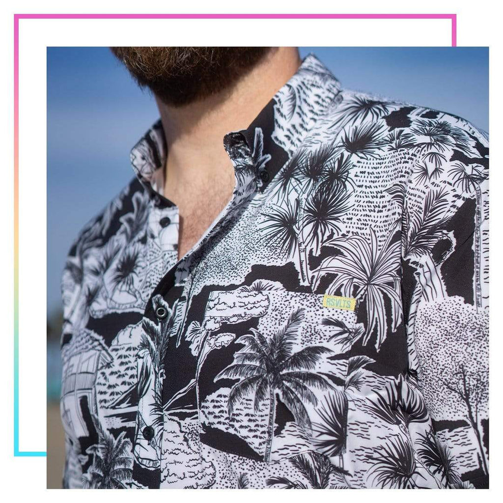 RSVLTS Hutstepper KUNUFLEX Short Sleeve Shirt — front view