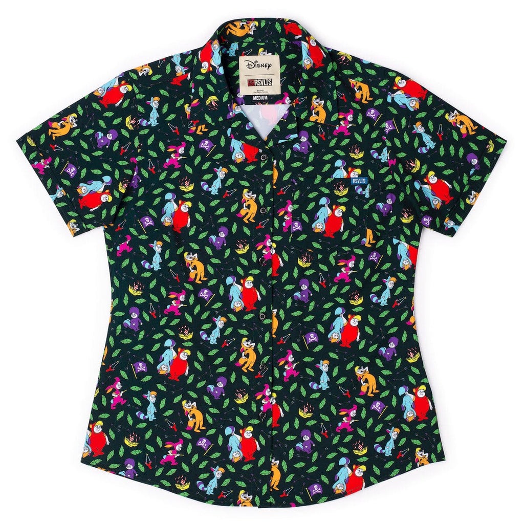RSVLTS Never Grow Up Women's KUNUFLEX Short Sleeve Shirt — detail 5