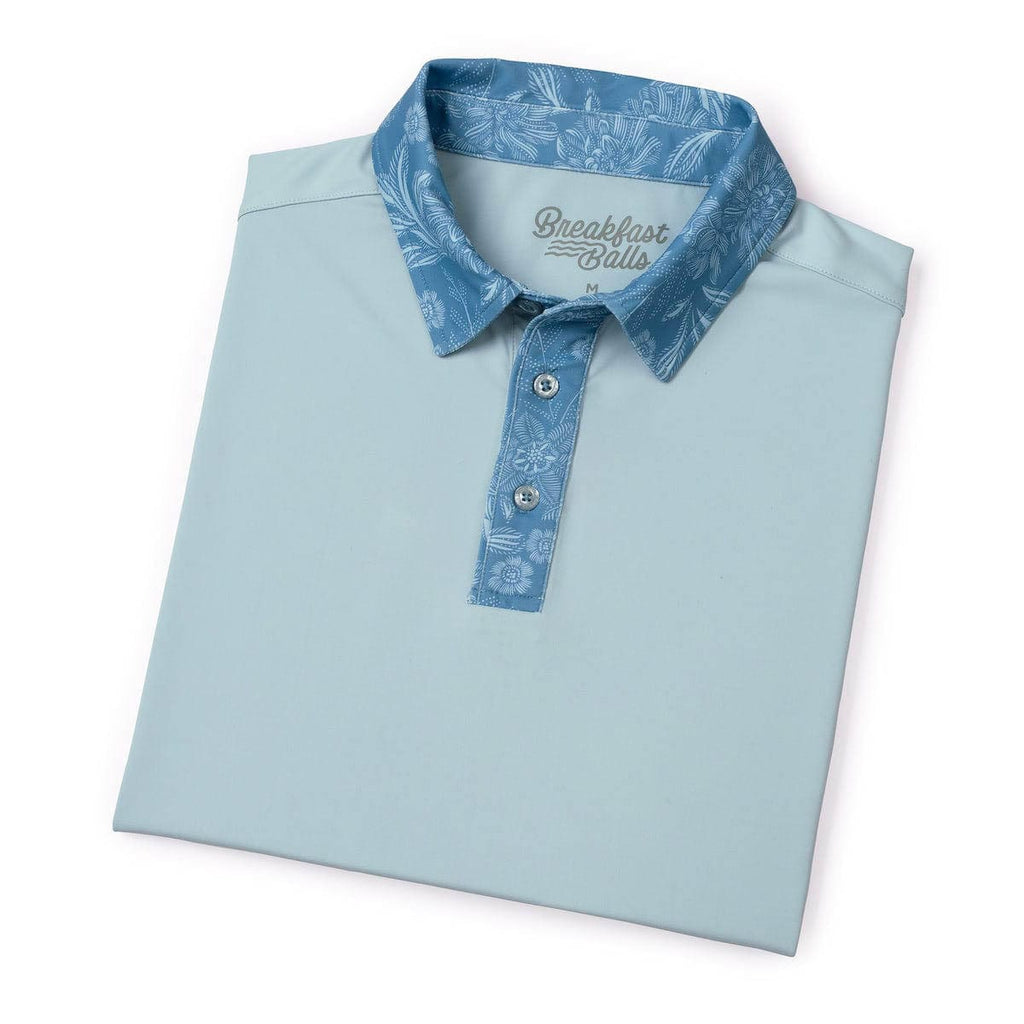 RSVLTS Slate of Play All-Day Polo in Blue — detail 9
