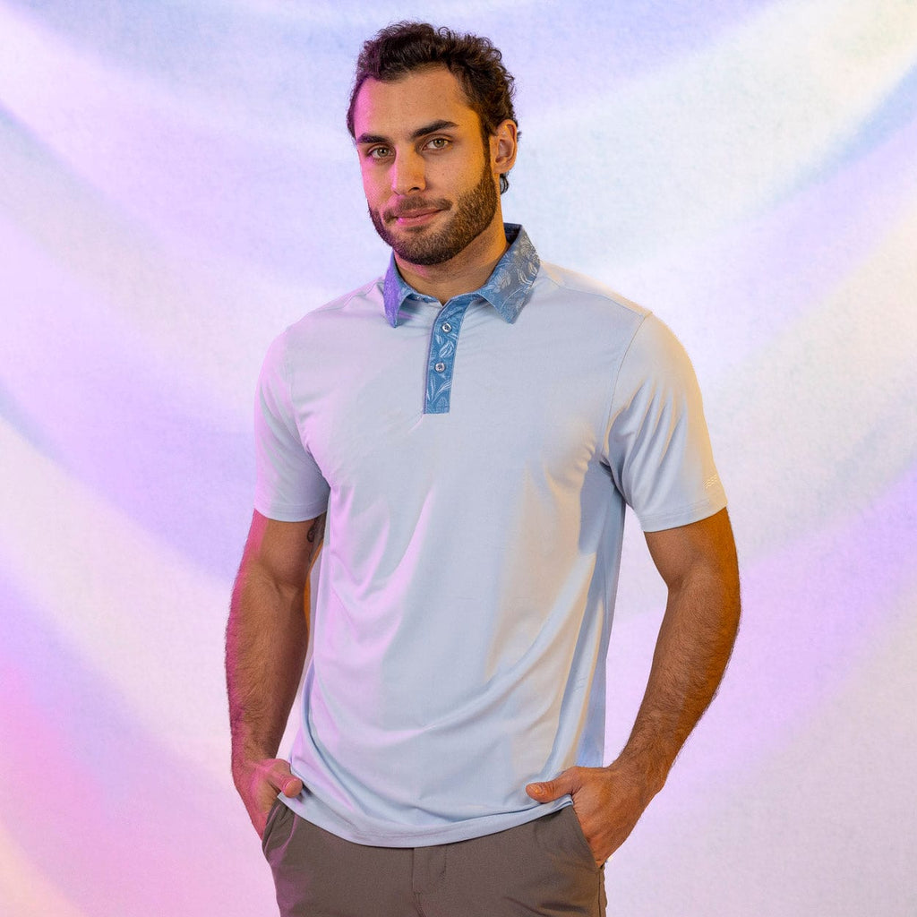 RSVLTS Slate of Play All-Day Polo in Blue — detail 5
