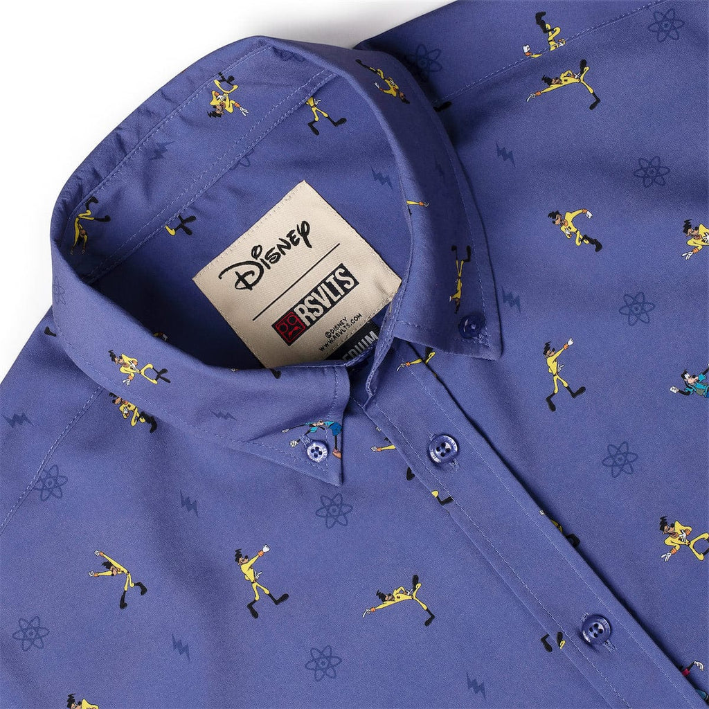 RSVLTS The Perfect Cast KUNUFLEX Short Sleeve Shirt in Purple — detail 8