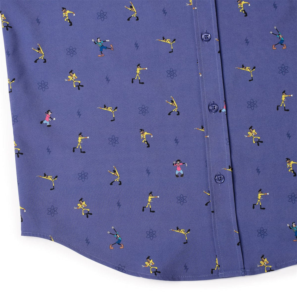 RSVLTS The Perfect Cast KUNUFLEX Short Sleeve Shirt in Purple — detail 9