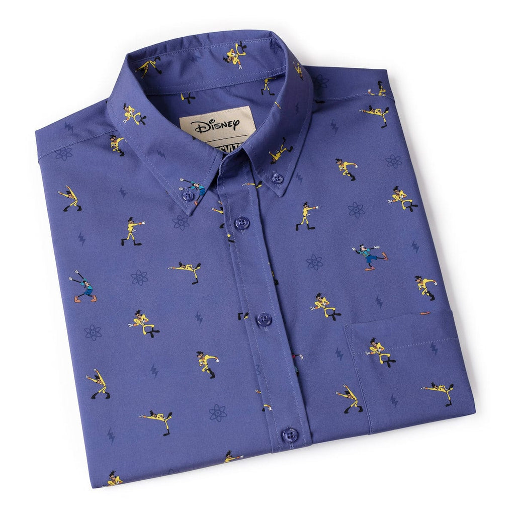 RSVLTS The Perfect Cast KUNUFLEX Short Sleeve Shirt in Purple — detail 10