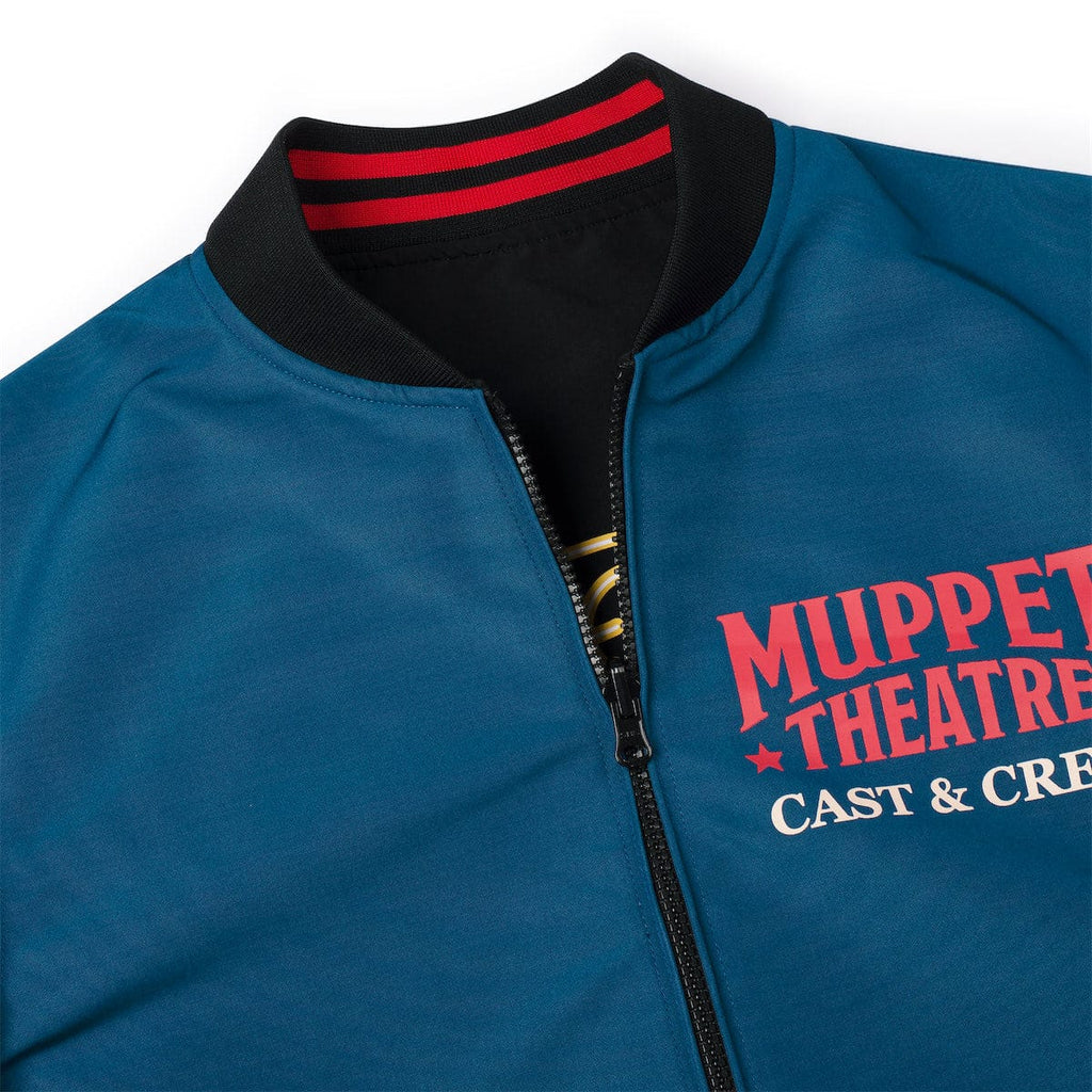 RSVLTS Dr. Teeth 1976 Tour Reversible Bomber Jacket in Black — detail 8