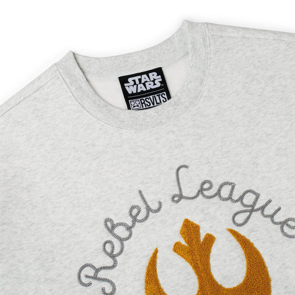 RSVLTS Rebel League Crewneck Sweatshirt in Gray — detail 4