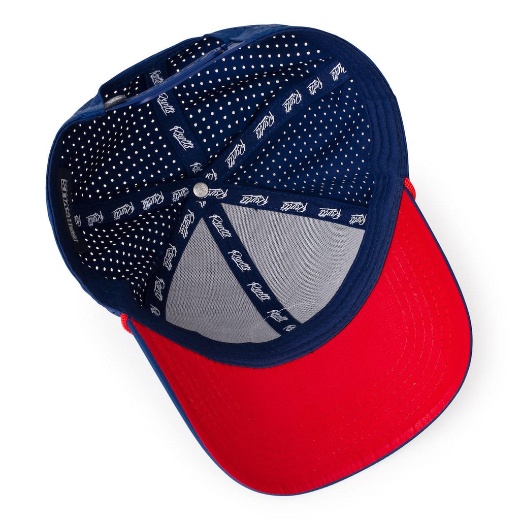 RSVLTS Country Club Trucker Hat in Blue — detail 3