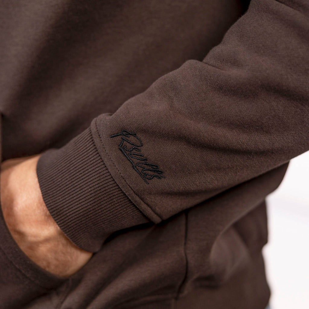 RSVLTS Mocha Mayhem Classic Hoodie in Brown — detail 6