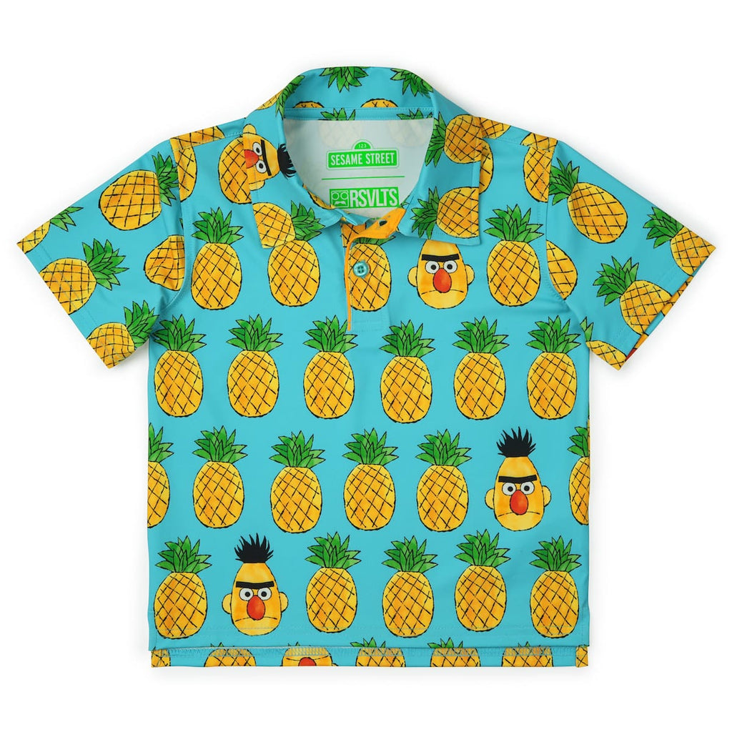 RSVLTS Bert-apple Preschool All-Day Polo in Green — detail 4