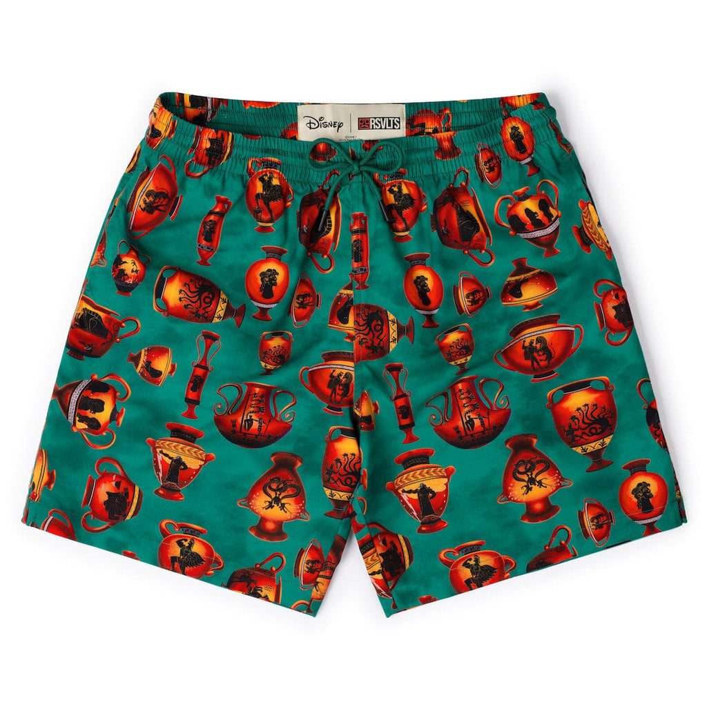 RSVLTS Vases of Valor Hybrid Shorts in Green — front view