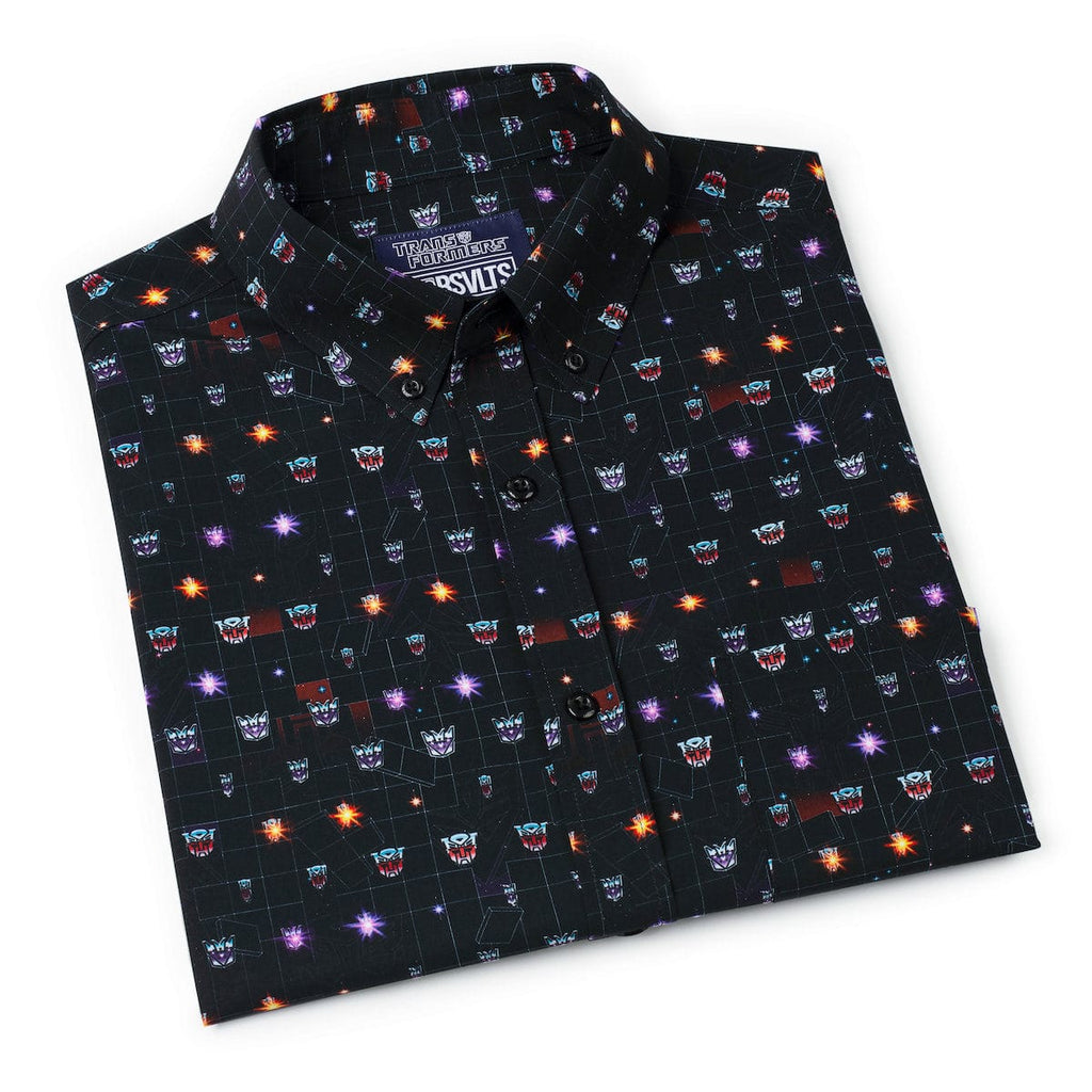 RSVLTS The Transformers Will Return! KUNUFLEX Short Sleeve Shirt in Black — detail 11