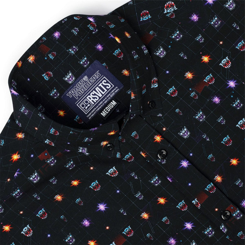 RSVLTS The Transformers Will Return! KUNUFLEX Short Sleeve Shirt in Black — detail 9