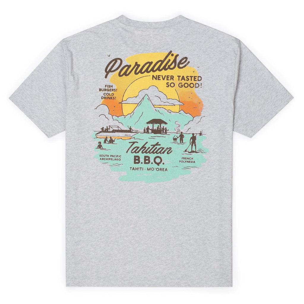 RSVLTS Tahitian B.B.Q. Crewneck Tee in Gray — detail 6