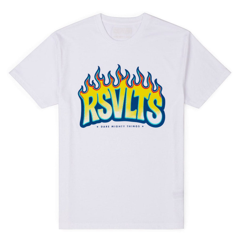 RSVLTS Blaze of Glory Crewneck Tee — detail 3