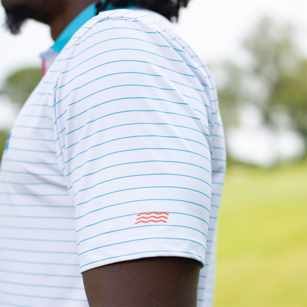 RSVLTS Dunder Mifflin All-Day Polo in White — detail 6