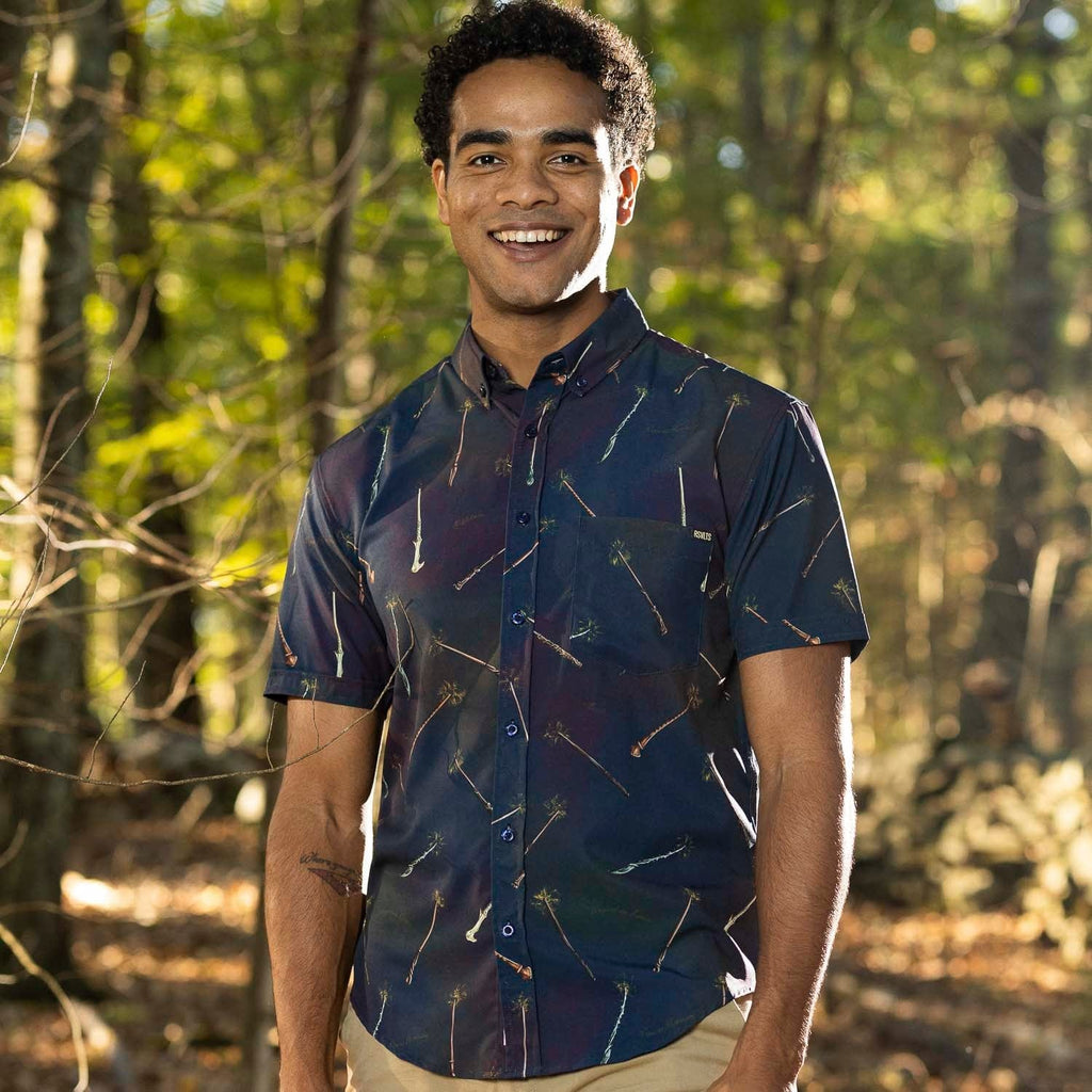 RSVLTS Ollivander’s Best KUNUFLEX Short Sleeve Shirt — detail 7