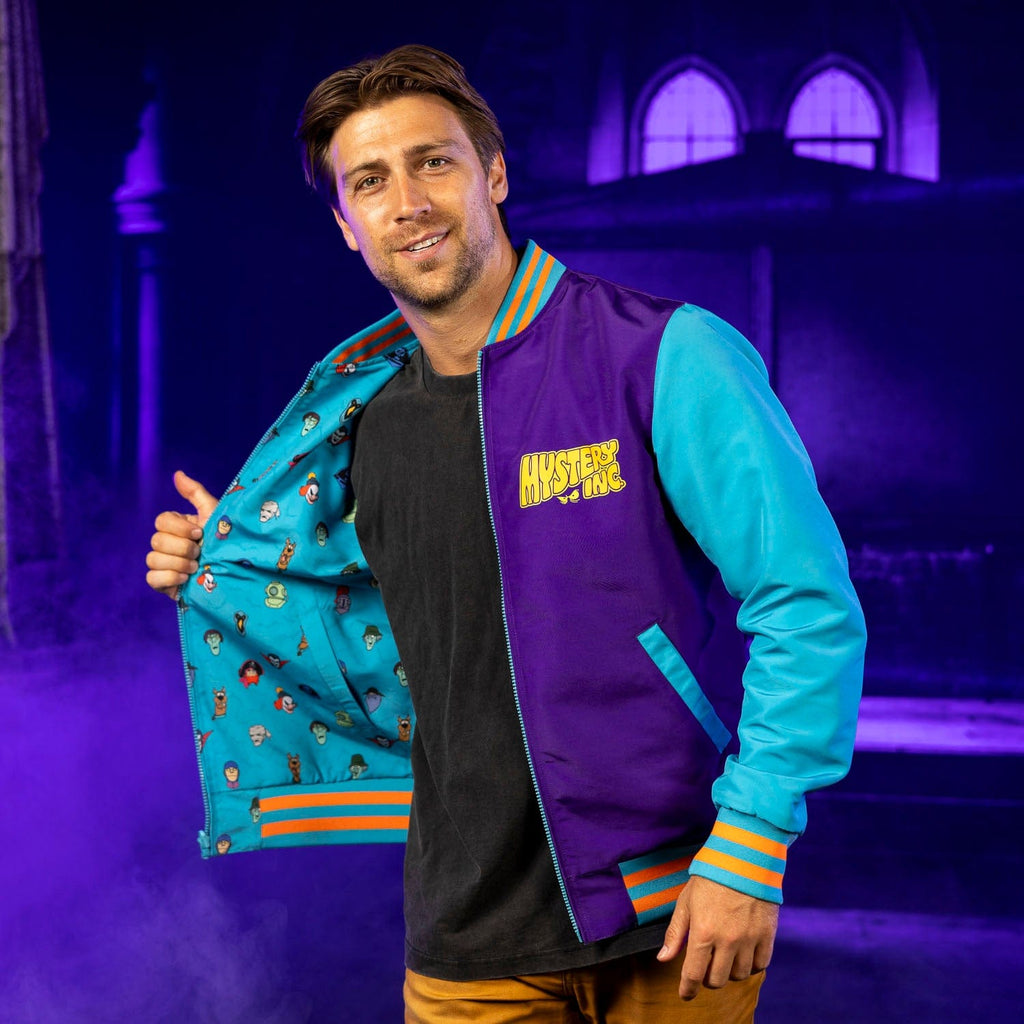 RSVLTS Mystery Inc. Reversible Bomber Jacket in Black — detail 2