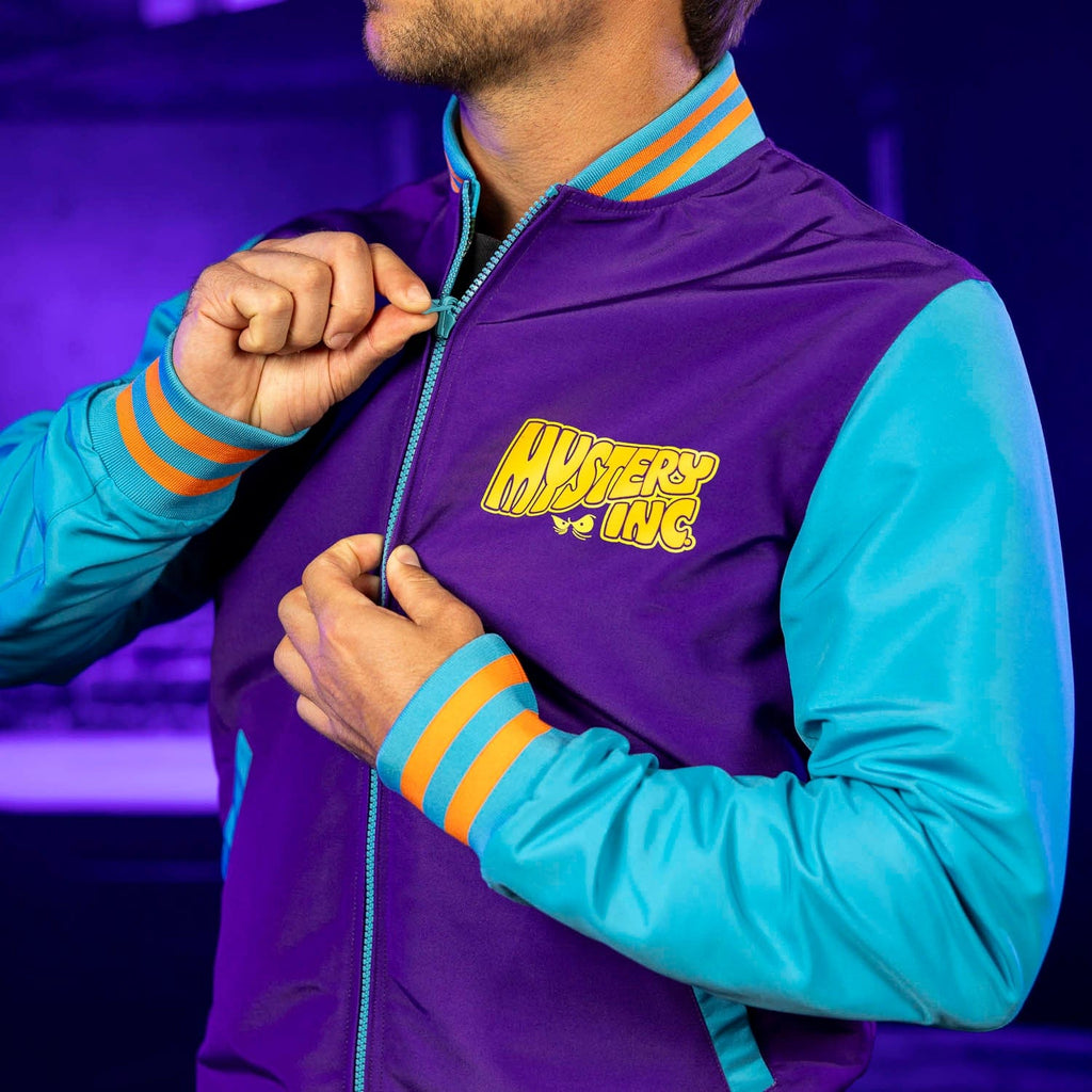 RSVLTS Mystery Inc. Reversible Bomber Jacket in Black — detail 7
