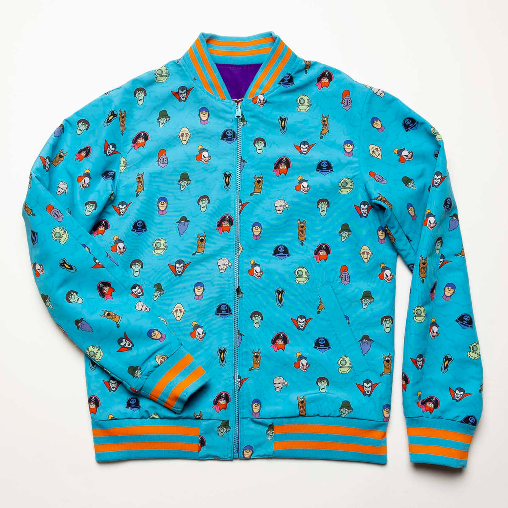 RSVLTS Mystery Inc. Reversible Bomber Jacket in Black — detail 8