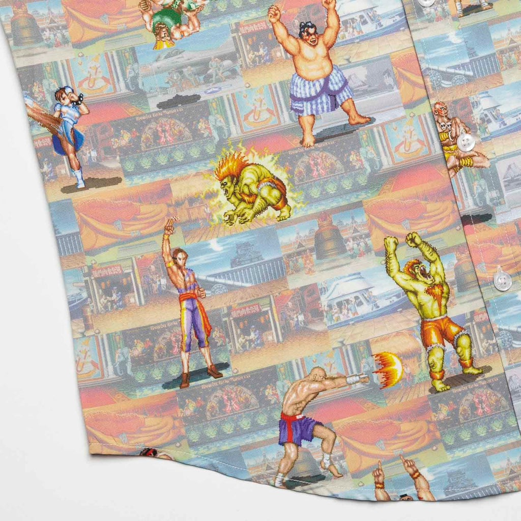RSVLTS Knockout Zones KUNUFLEX Short Sleeve Shirt in Multicolor — detail 5