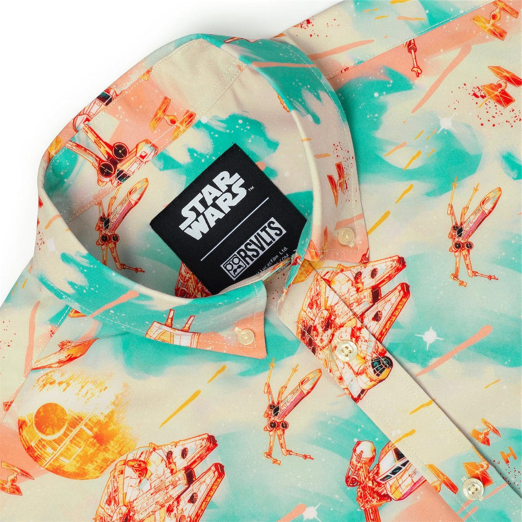 RSVLTS Cosmic Crossfire KUNUFLEX Short Sleeve Shirt — detail 8