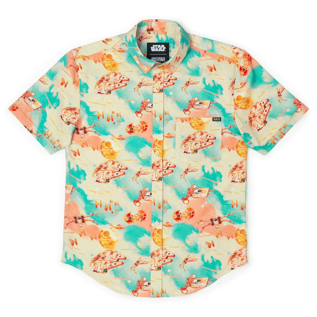 RSVLTS Cosmic Crossfire KUNUFLEX Short Sleeve Shirt — detail 7