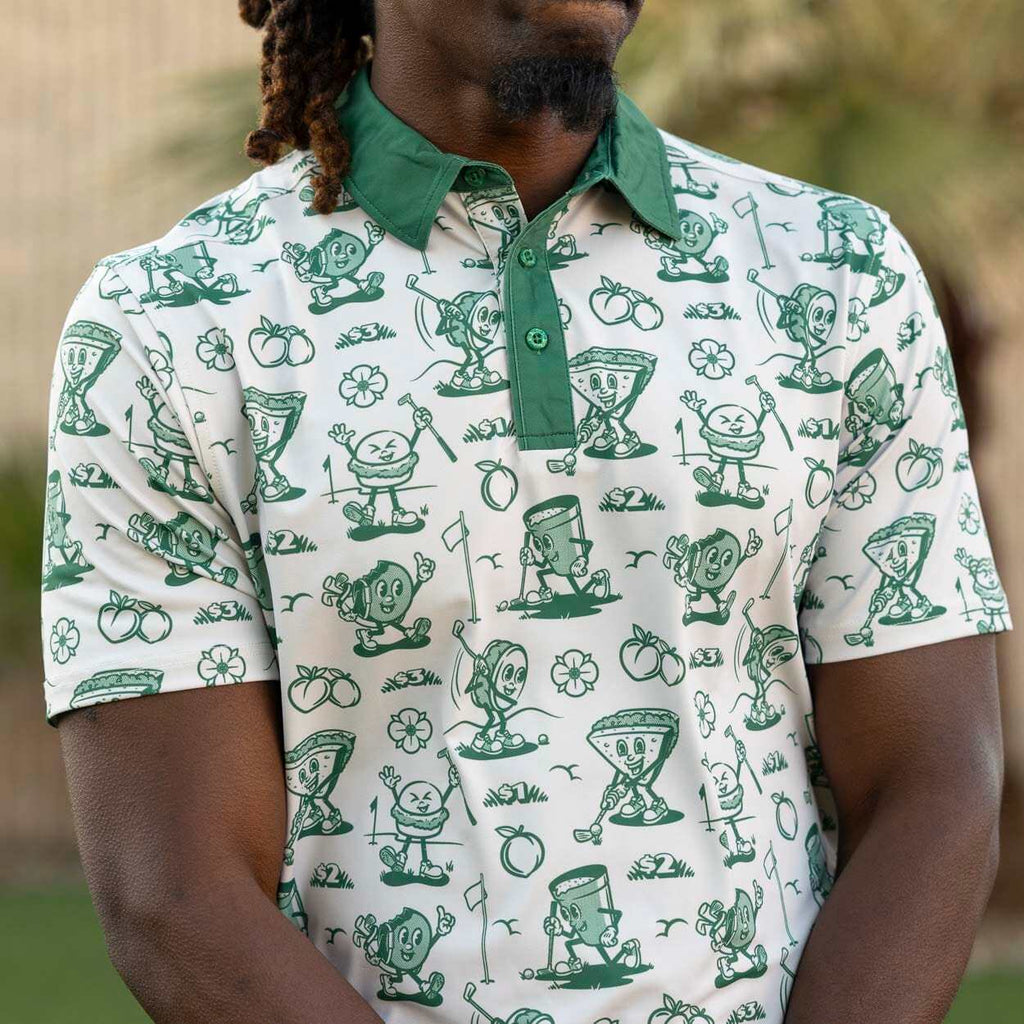 RSVLTS Fore Course Meal All-Day Polo in White — detail 2
