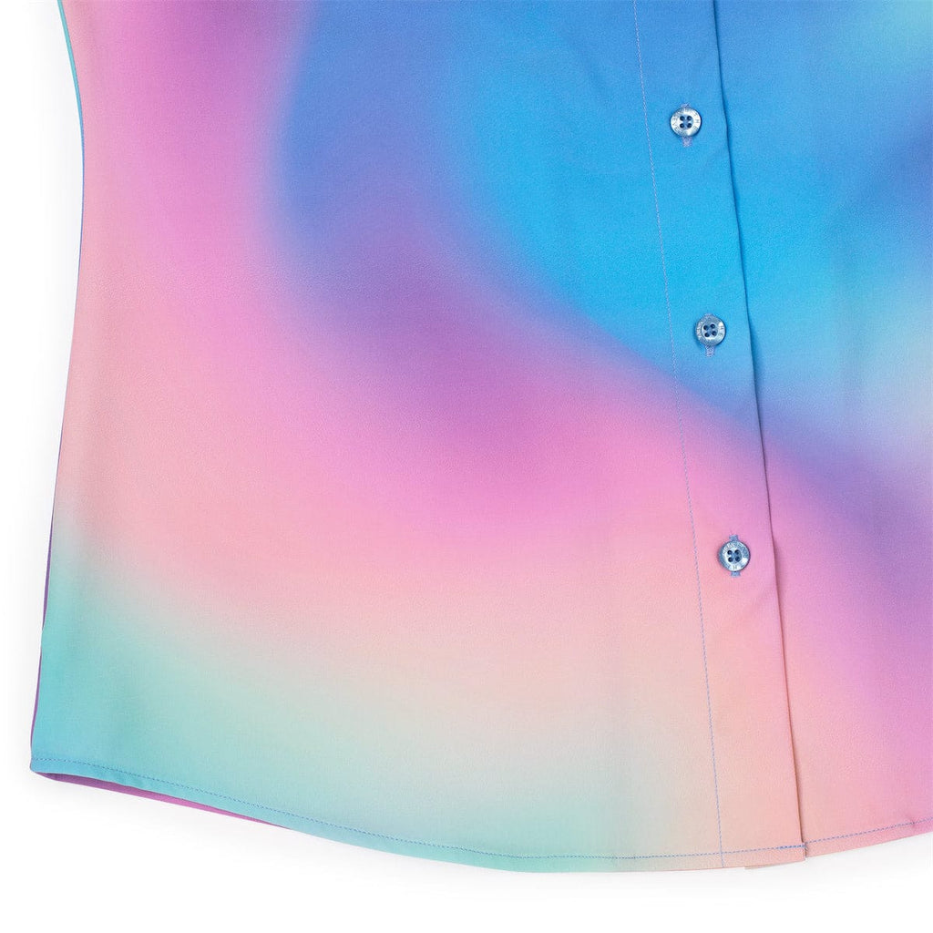 RSVLTS Sandstorm Women's KUNUFLEX Short Sleeve Shirt in Multicolor — detail 7