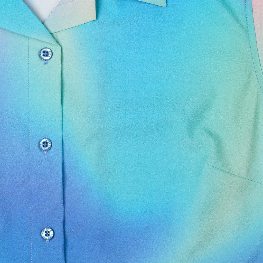 RSVLTS Sandstorm Women's KUNUFLEX Short Sleeve Shirt in Multicolor — detail 6