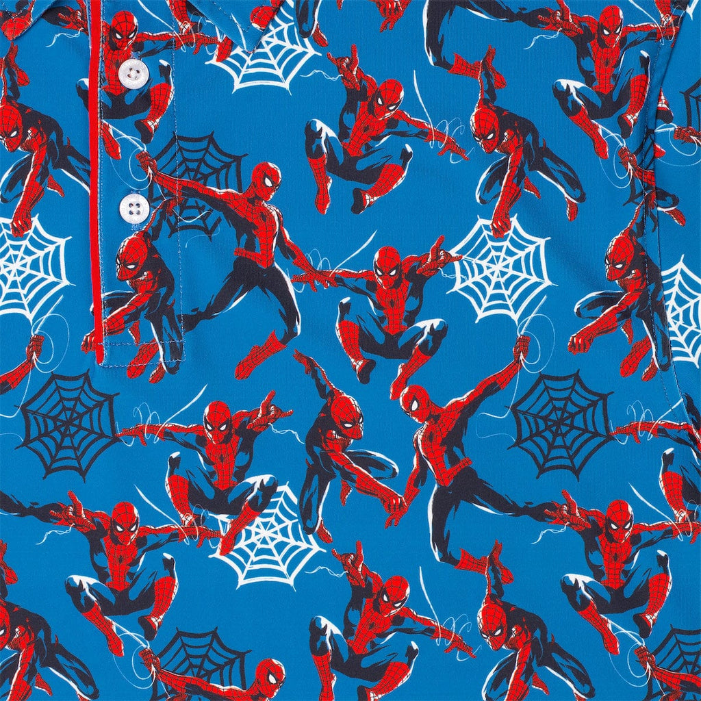 RSVLTS Web-Slinger All-Day Polo in Blue — detail 6