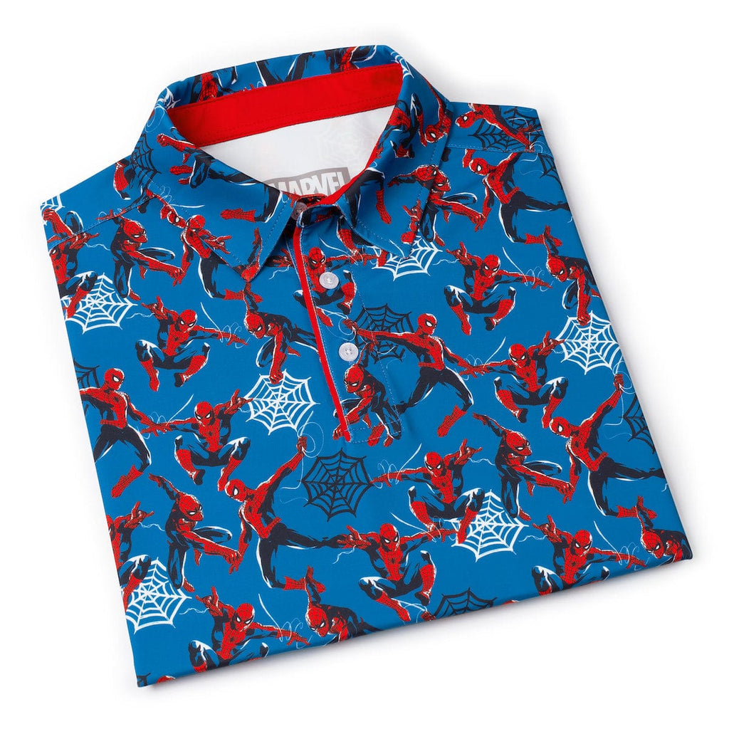 RSVLTS Web-Slinger All-Day Polo in Blue — detail 10