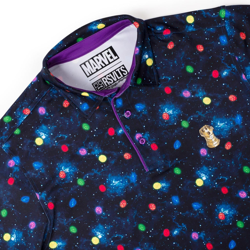 RSVLTS Perfectly Balanced All-Day Polo in Blue — detail 5