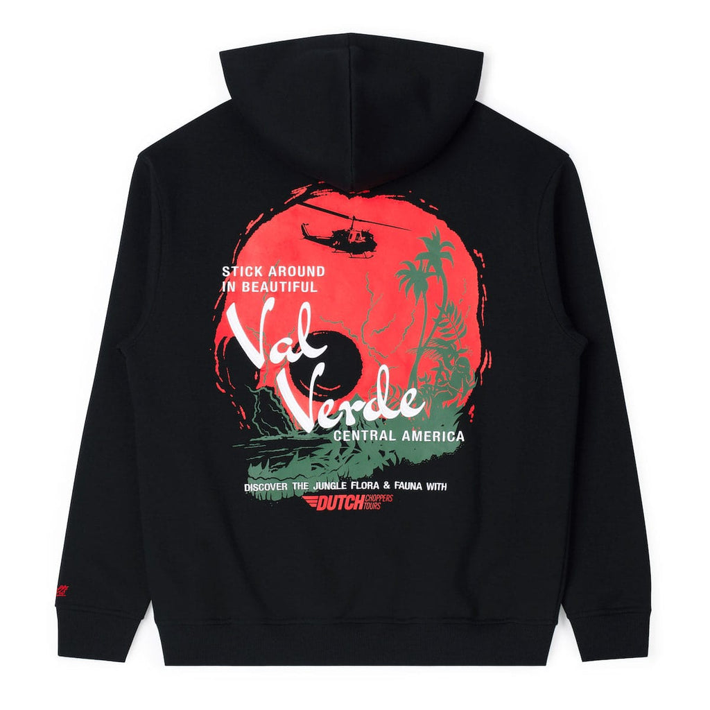 RSVLTS Beautiful Val Verde Classic Hoodie in Black — detail 7