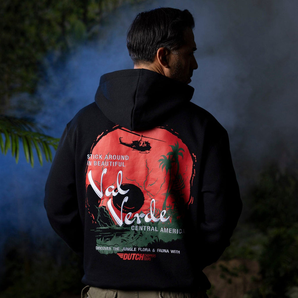 RSVLTS Beautiful Val Verde Classic Hoodie in Black — detail 4