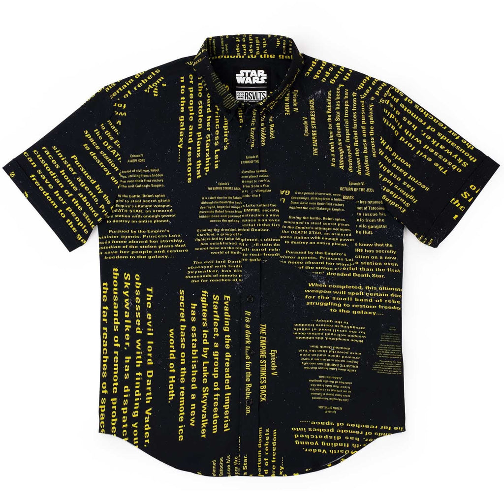 RSVLTS The Crawl KUNUFLEX Short Sleeve Shirt in Black — detail 7