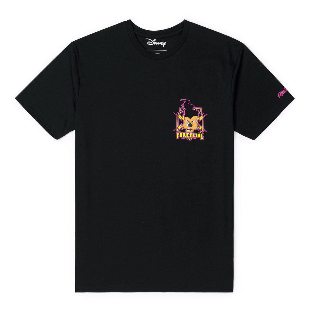 RSVLTS Powerline: Live on Tour! Crewneck Tee in Black — detail 5