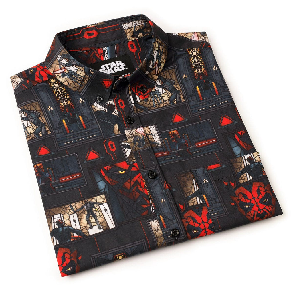 RSVLTS Only the Strongest Shall Rule KUNUFLEX Short Sleeve Shirt in Black — detail 11