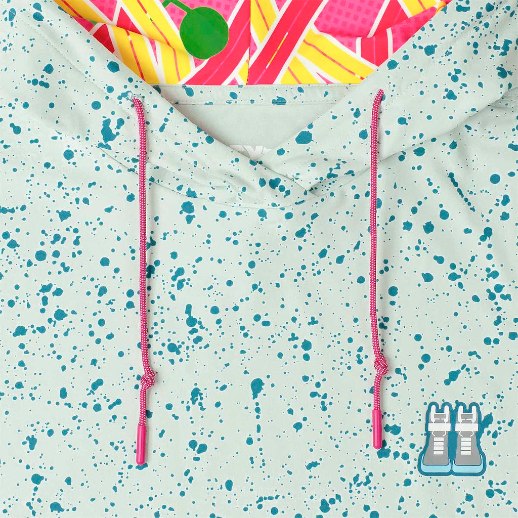 RSVLTS Power Laces, Alright! Performance Hoodie in Green — detail 3