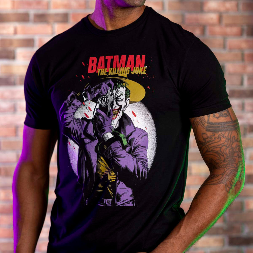 RSVLTS The Killing Joke Crewneck Tee in Black — detail 3