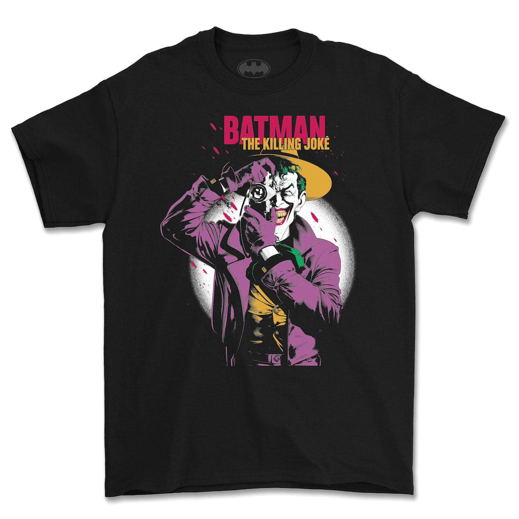 RSVLTS The Killing Joke Crewneck Tee in Black — front view