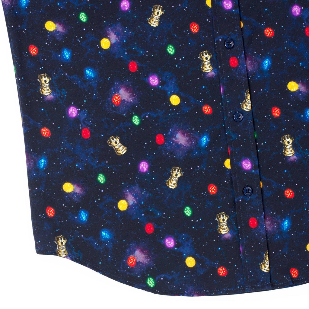 RSVLTS Perfectly Balanced KUNUFLEX Short Sleeve Shirt in Blue — detail 11
