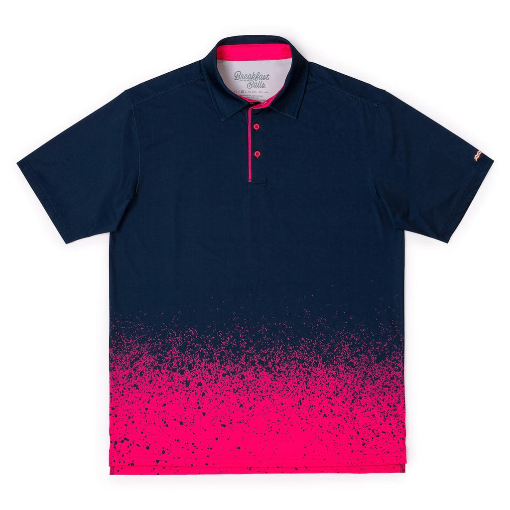 RSVLTS The Fade All-Day Polo in Black — front view