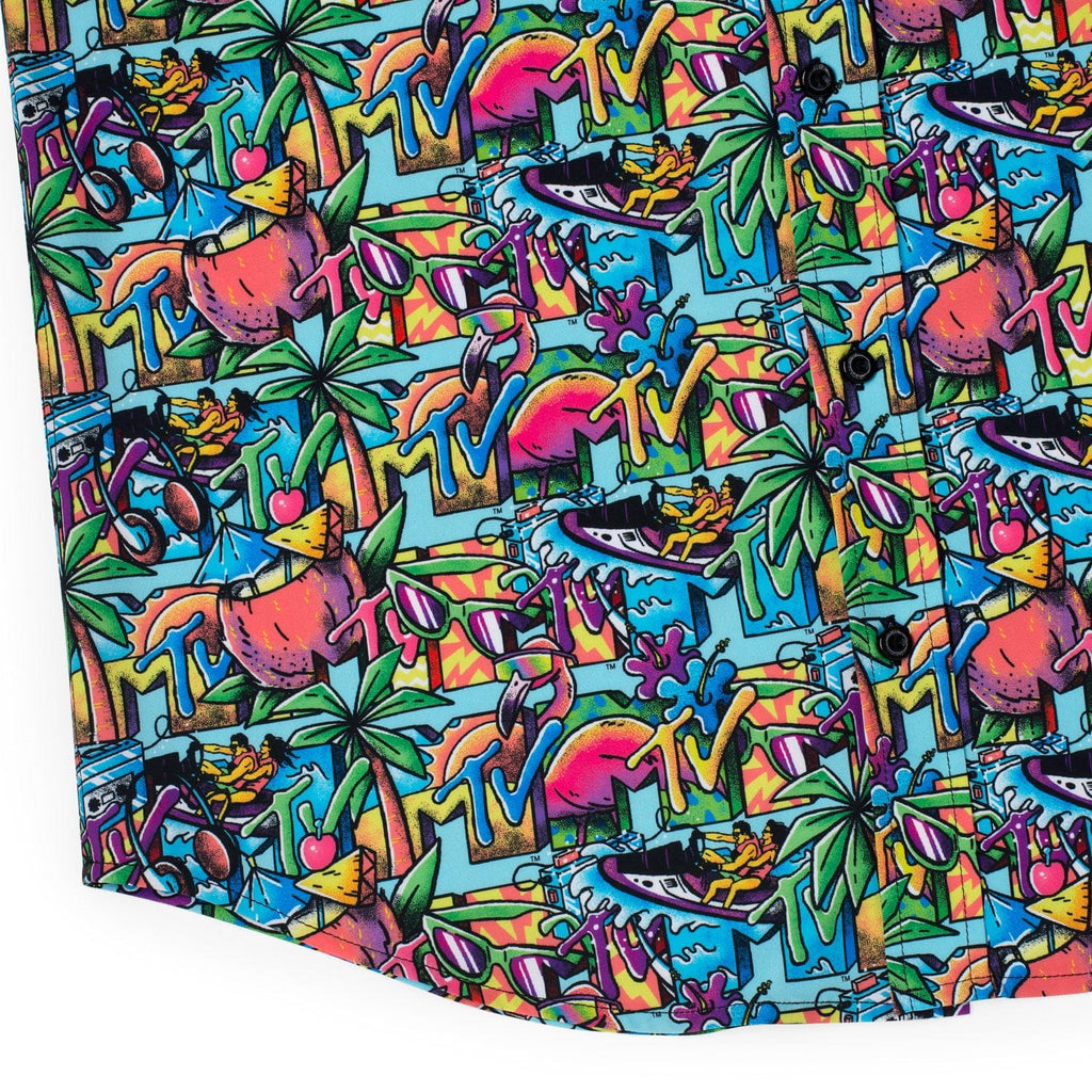 RSVLTS Cancun KUNUFLEX Short Sleeve Shirt in Multicolor — detail 6