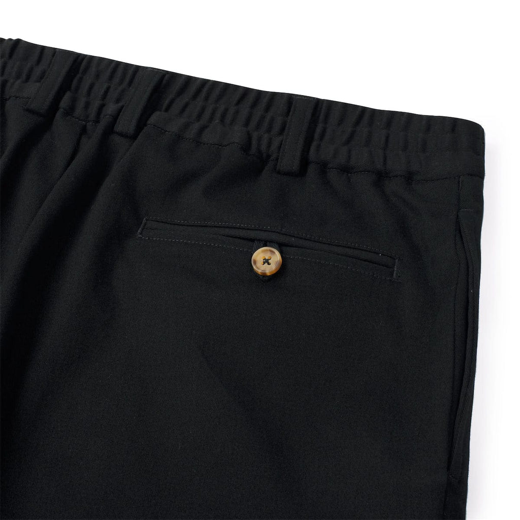RSVLTS Black Chino Shorts in Black — detail 9