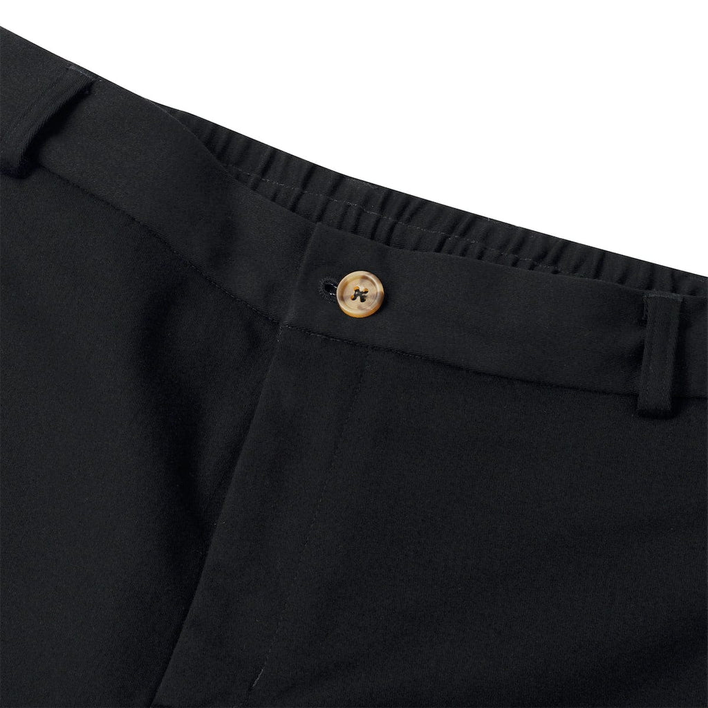 RSVLTS Black Chino Shorts in Black — detail 8
