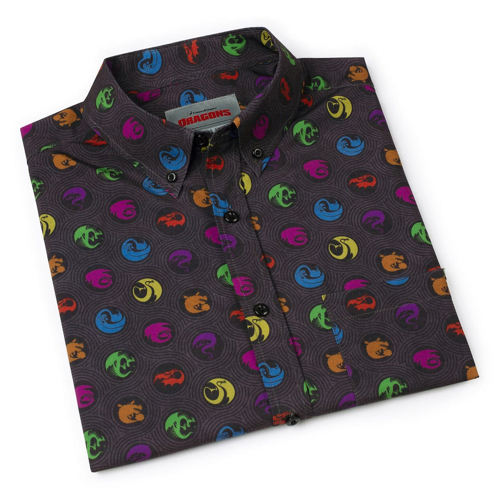 RSVLTS Sizzlin' Sigils KUNUFLEX Short Sleeve Shirt in Gray — detail 11
